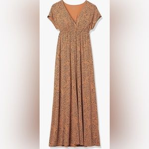 Amazon Essentials Women's Waisted Maxi Dress- XS